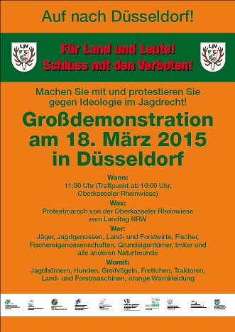 Image:Jäger-Protest am 11.03.2015 um 18.30 Uhr in der Rotunde vom Elisenbrunnen in Aachen